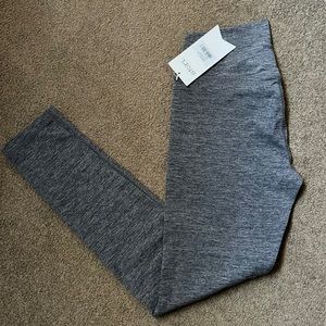 NWT Stori Heather gray 7/8 legging